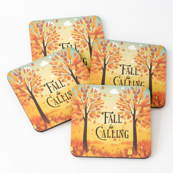 Item preview, Fall is calling cute autumnal design designed and sold by Themyodishop.