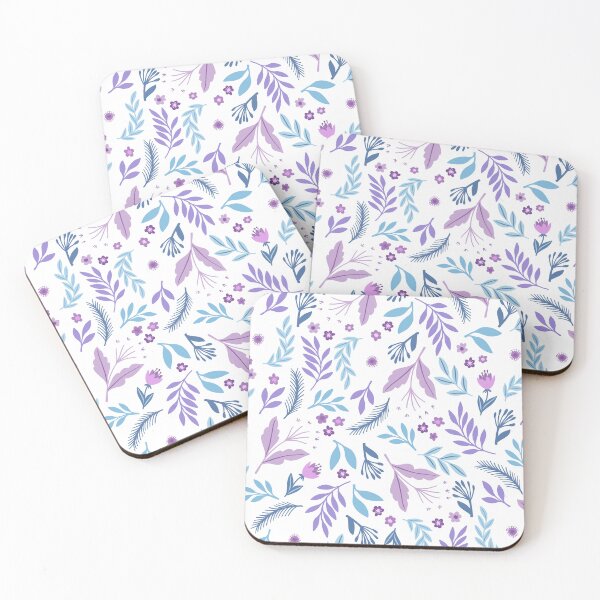 Item preview, Violet Flowers Pattern designed and sold by Xmepr.