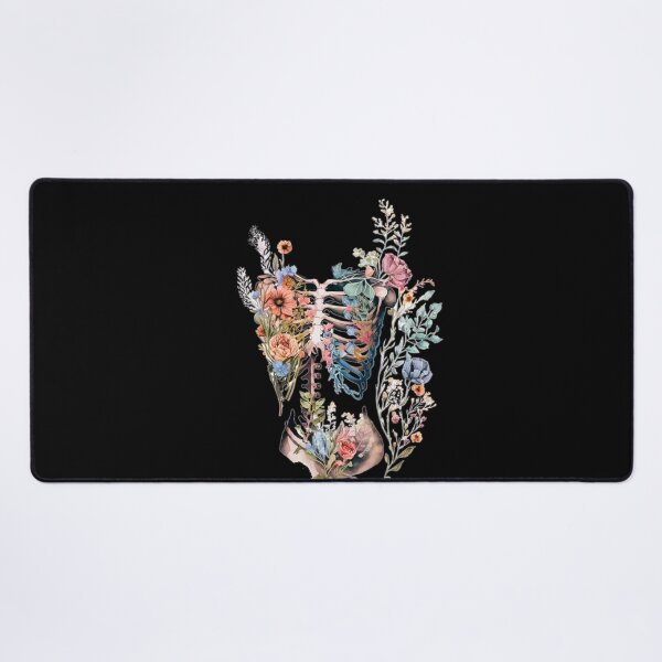Item preview, Skeleton and Flowers designed and sold by PugD.