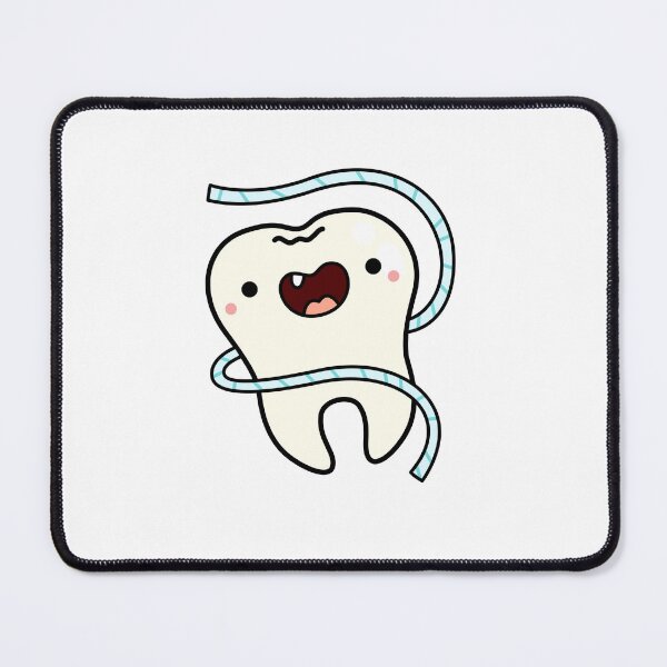 Item preview, Kawaii Tooth With Floss designed and sold by kawaiilife.