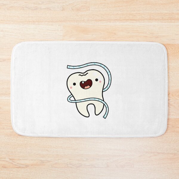 Item preview, Kawaii Tooth With Floss designed and sold by kawaiilife.