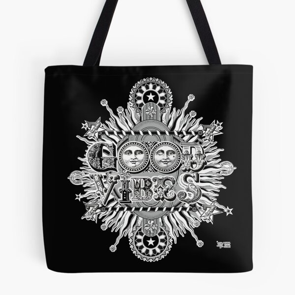 Item preview, GOOD VIBES >> Tote bags and pillows designed and sold by annaOMline.