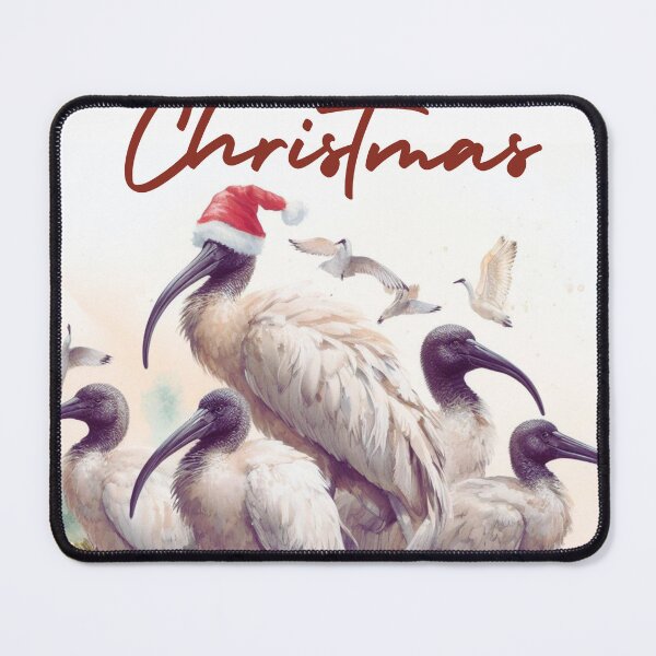 Item preview, Bin Chicken Christmas Card - Trashy Christmas Greetings with Iconic Aussie Bird designed and sold by wildstraya.
