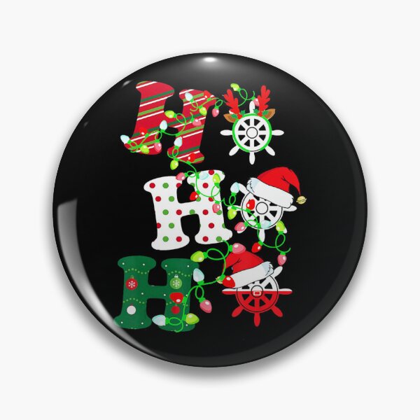 Item preview, Ho Ho Ho Cruise Santa Christmas designed and sold by brocheavisser.