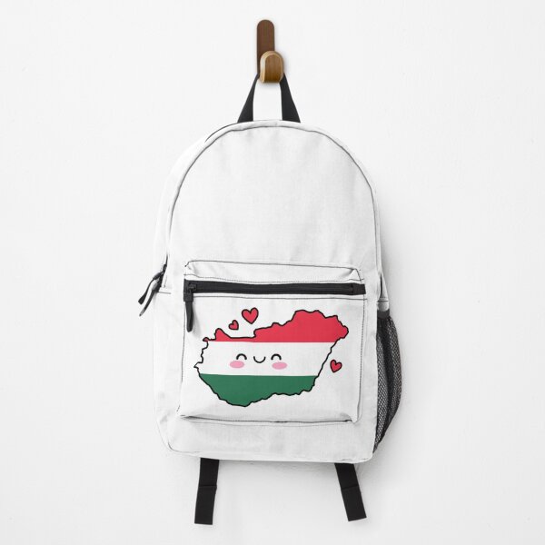 Item preview, Hungary Flag Map Smile with Love designed and sold by pixelsparkzone.