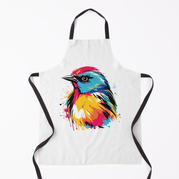 Item preview, colorful bird head, bird pop style, bird head decoration designed and sold by GreyStanzione1.