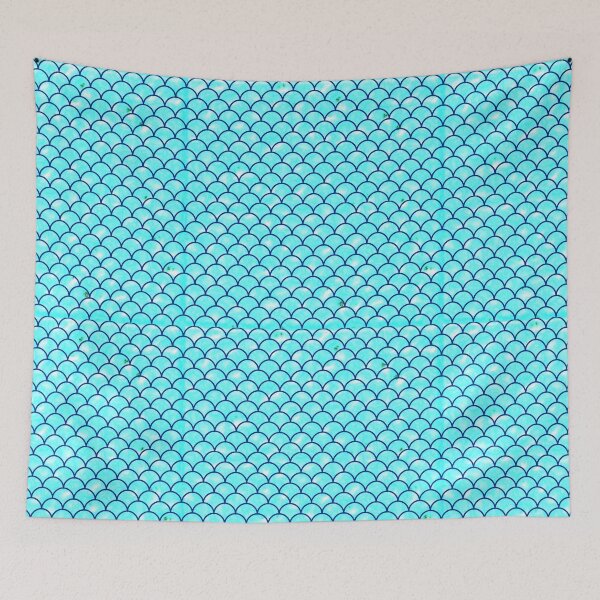 Item preview, Light Blue Mermaid Tail Seamless Patter designed and sold by ThiagoSDantas.