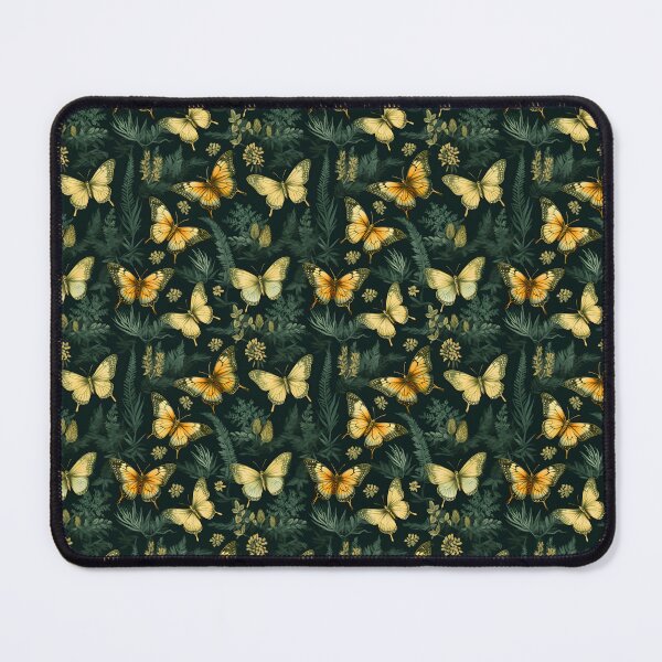 Item preview, Mustard,Sage, Forrest Green Butterfly Composite Overlay Pattern #2 designed and sold by ARTficiallyAnon.