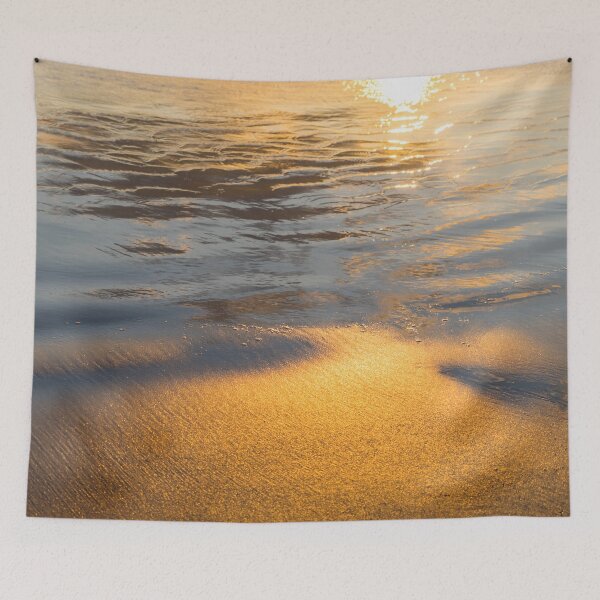 Item preview, Richly Colored Sunlit Abstract of Ripples and Sand designed and sold by Georgia Mizuleva.
