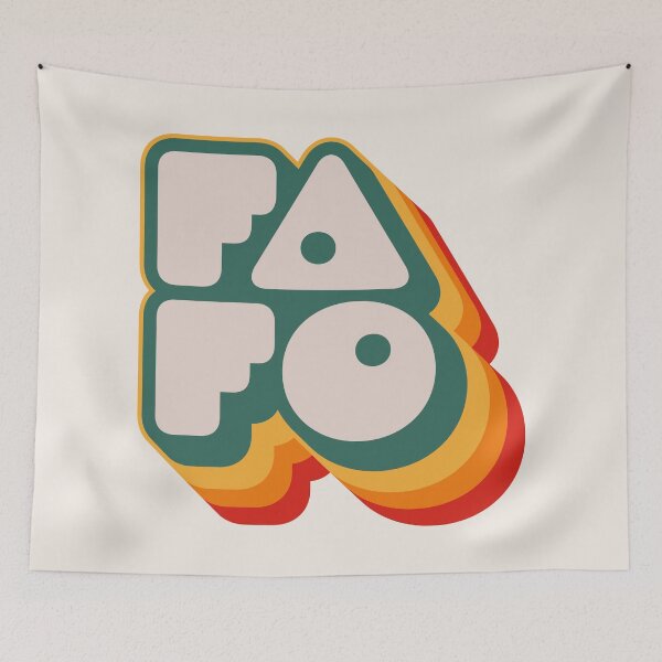 Item preview, FAFO designed and sold by Texterns.