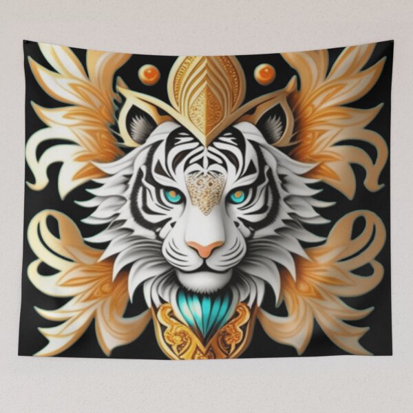 Item preview, White tiger  designed and sold by Roxburylane.