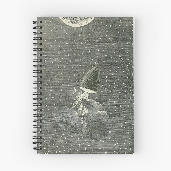 Item preview, Illustrations for Around the Moon by Jules Verne, 1870 by Émile-Antoine Bayard designed and sold by LovableObjects.