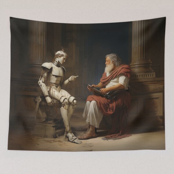 Item preview, Socrates discusses philosophy with the automaton robot designed and sold by djhypnotixx.