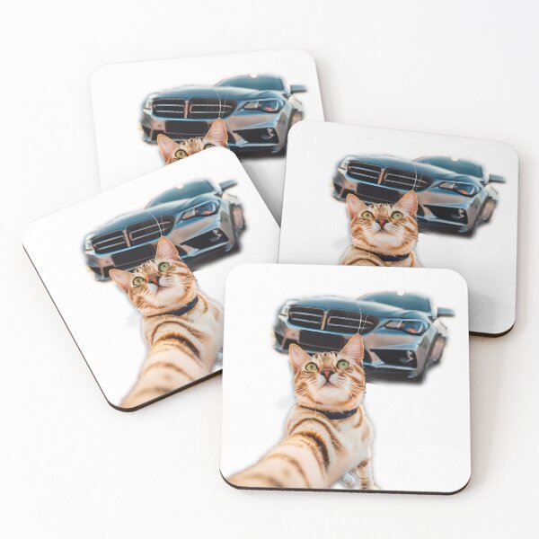 Item preview, Shelfy cat and luxury car designed and sold by ratchawoot.