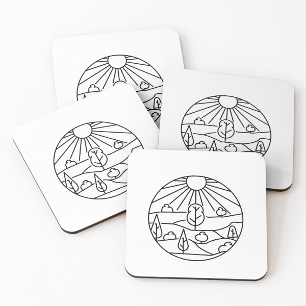Item preview, Sun Rise with Trees designed and sold by rebeccac52.