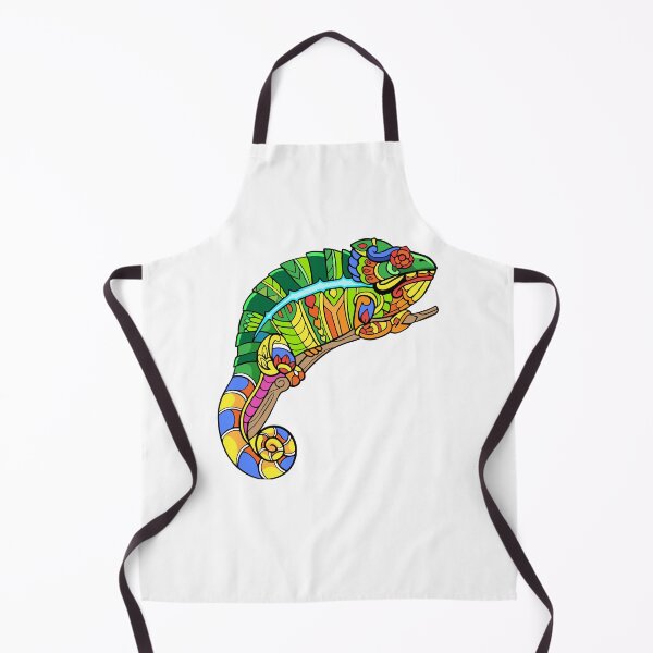 Item preview, colorful chameleon mandala, watercolor chameleon mandala, chameleon mandala designed and sold by GreyStanzione1.