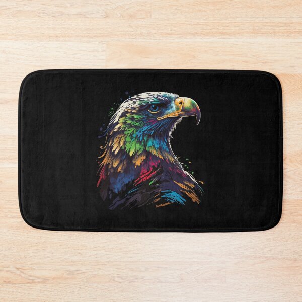 Item preview, eagle head closeup, colorful eagle, eagle american designed and sold by GreyStanzione1.