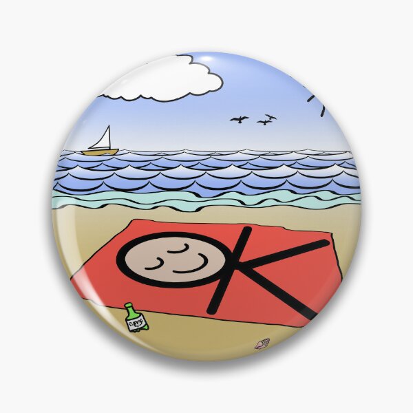 Item preview, OK on the beach designed and sold by Rick Borstelman.