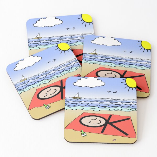 Item preview, OK on the beach designed and sold by Rick Borstelman.