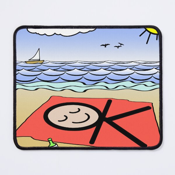 Item preview, OK on the beach designed and sold by Rick Borstelman.