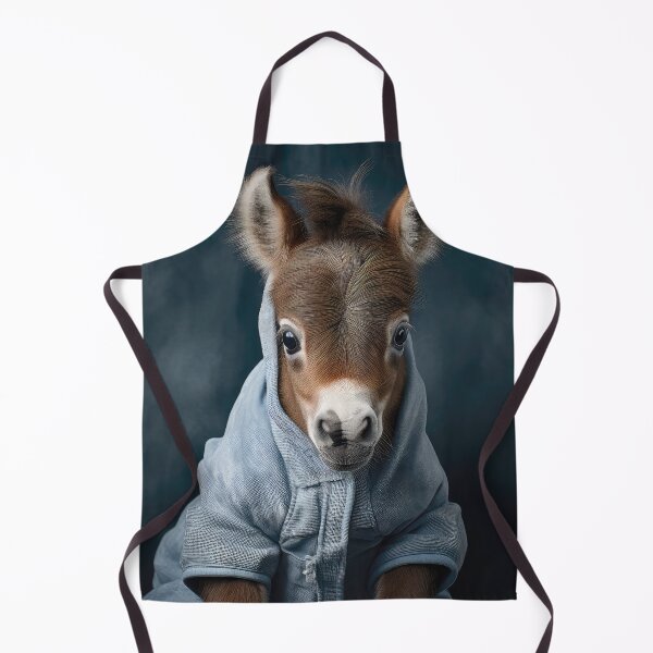 Item preview, Baby Donkey in a Hoodie designed and sold by Elisabeth Lucas.