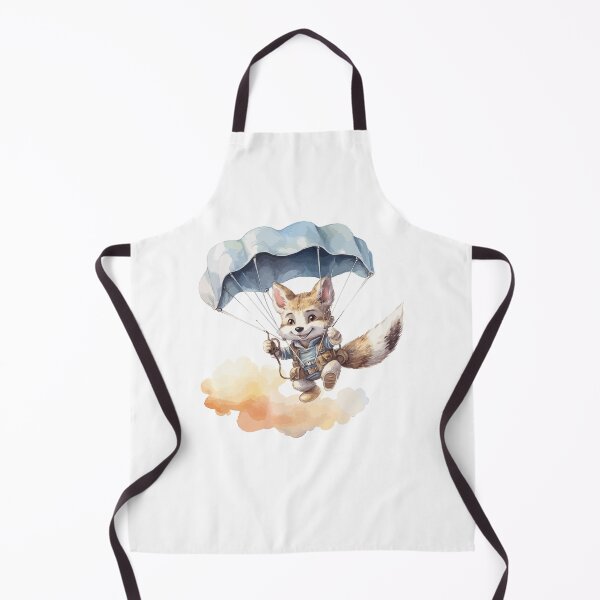 Item preview, cute wolf parachute, wolf parachute, little wolf parachute designed and sold by GreyStanzione1.