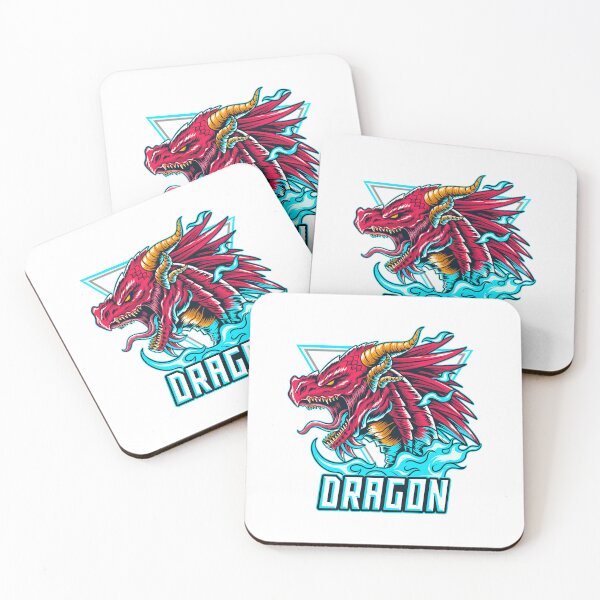 Item preview, colorful dragon head, dragon head, red dragon head designed and sold by GreyStanzione1.