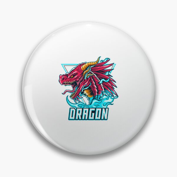 Item preview, colorful dragon head, dragon head, red dragon head designed and sold by GreyStanzione1.