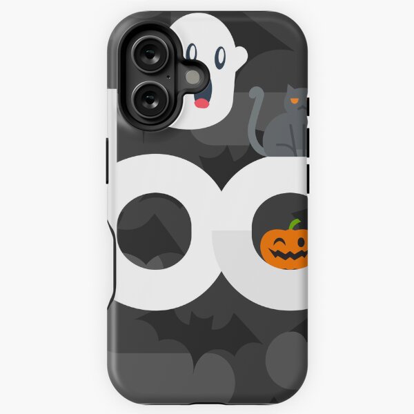 BetaChat Spooky Month Logo (Pattern Fill) iPhone Tough Case