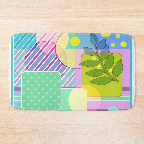 Item preview, colorful pattern for textiles.  designed and sold by fuzzyfox.