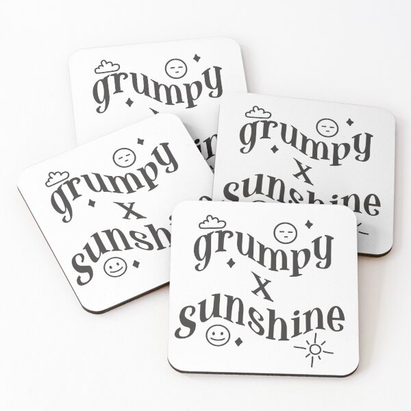 Item preview, Grumpy x sunshine book lovers  designed and sold by Kawabijutsu21.
