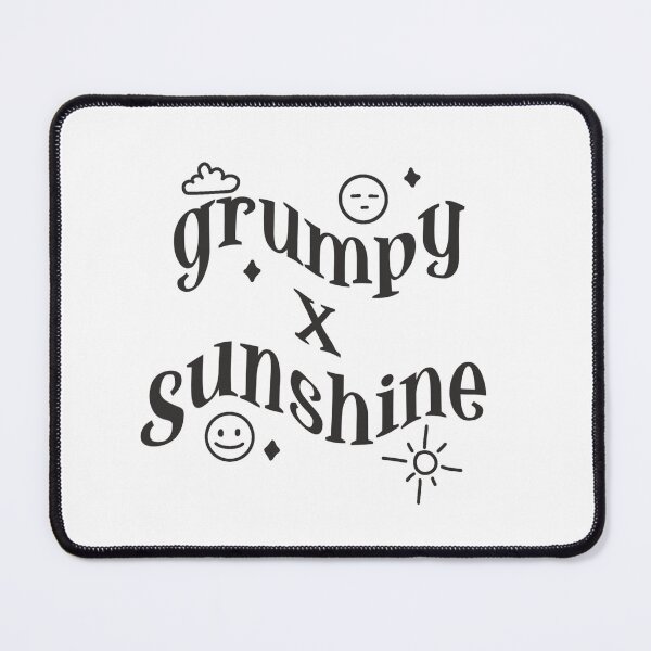 Item preview, Grumpy x sunshine book lovers designed and sold by Kawabijutsu21.