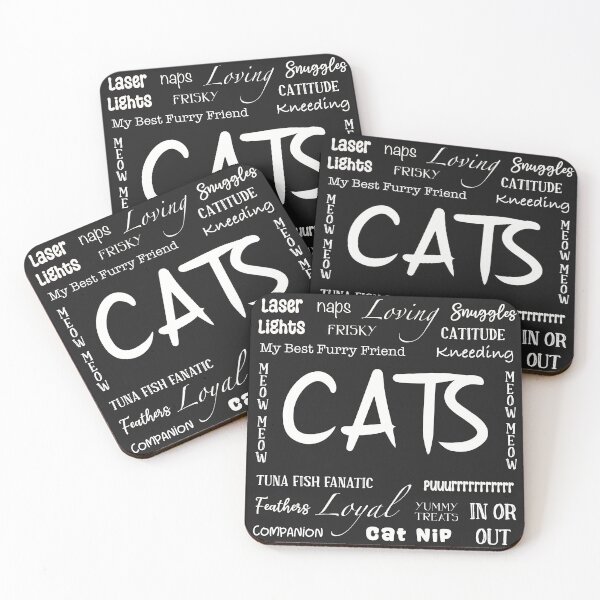 Item preview, Cat Words designed and sold by Catherine Harrison.
