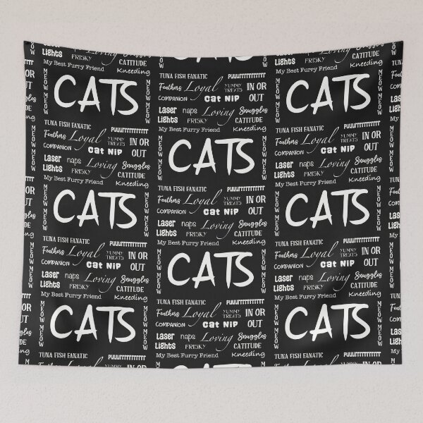 Item preview, Cat Words designed and sold by Catherine Harrison.