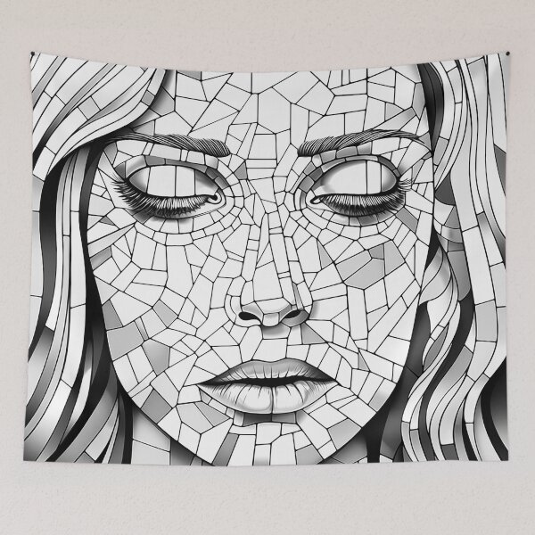 Item preview, Psalm 3 - I lie down and sleep designed and sold by JoanNinjaHen.