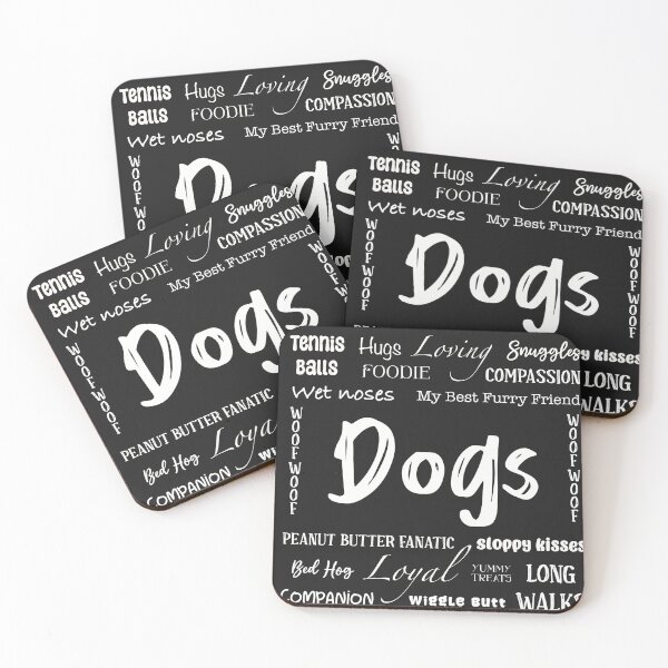 Item preview, Dog Words designed and sold by Catherine Harrison.