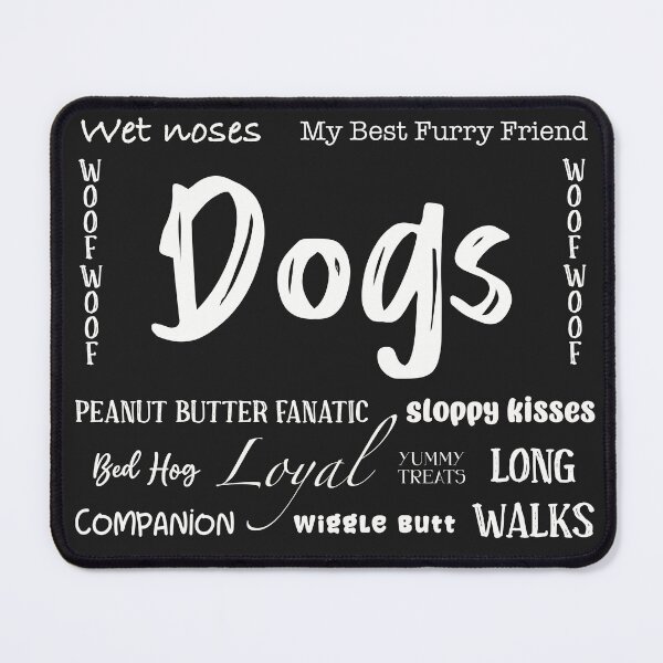 Item preview, Dog Words designed and sold by Catherine Harrison.