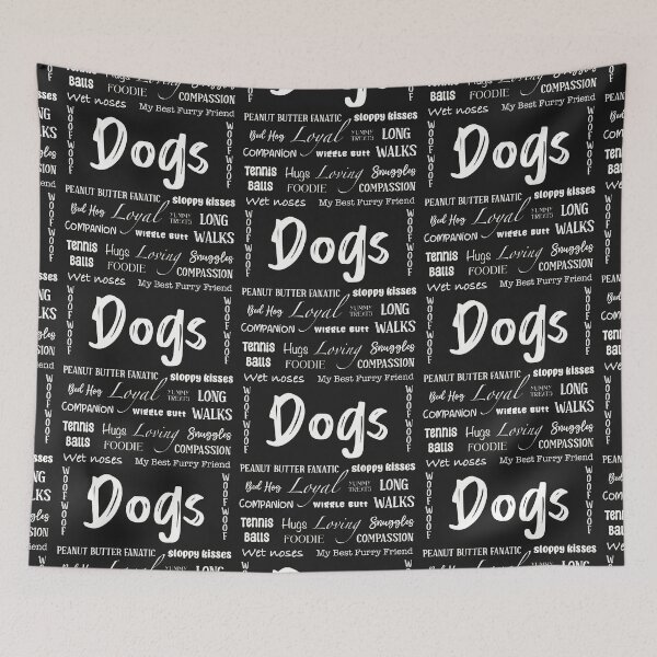 Item preview, Dog Words designed and sold by Catherine Harrison.