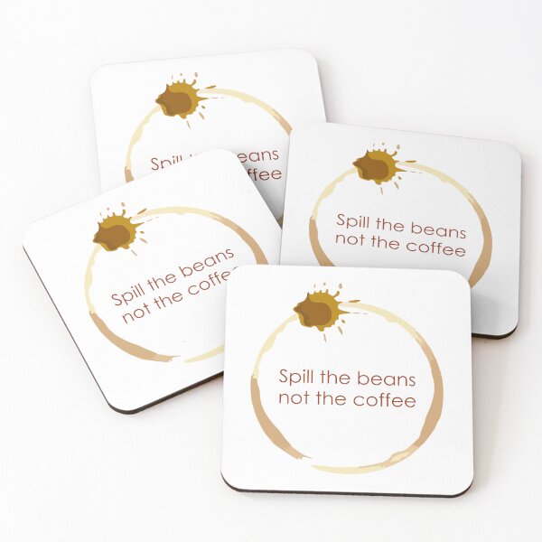 Item preview, Coffee Addicts' Paradise: Spill the Beans, Not the Coffee designed and sold by ShubhankarK.
