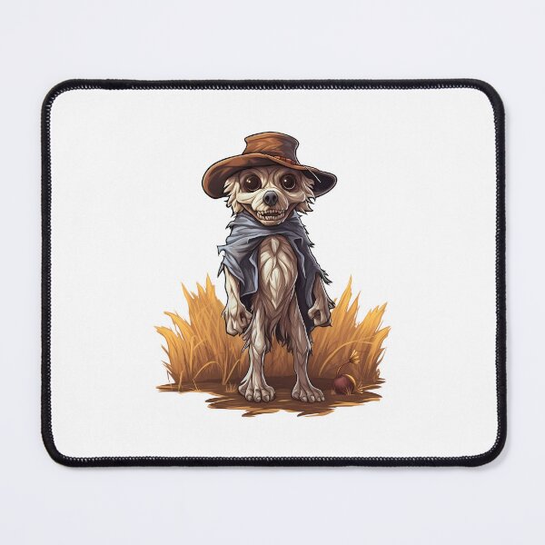 Item preview, Halloween Scarecrow Dog: Howling Harvest designed and sold by hamishby.