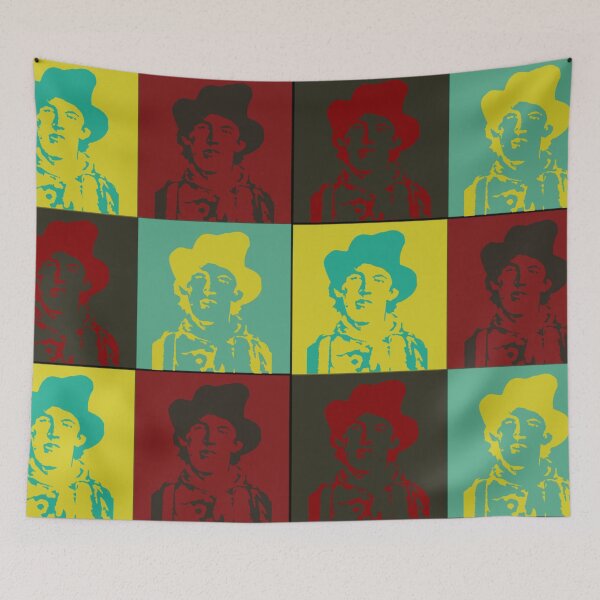 Item preview, Billy The Kid Deco Modern Art Worhol designed and sold by inb4.