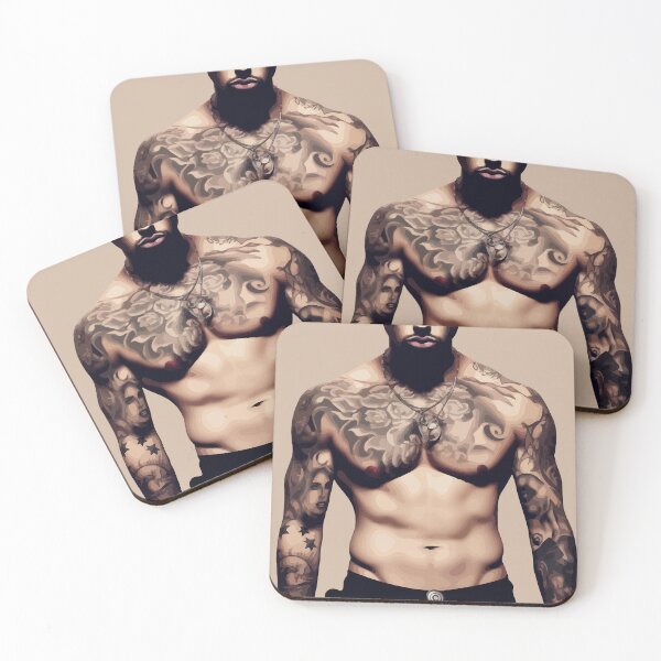 Item preview, the tattooed torso designed and sold by Ursule-art.