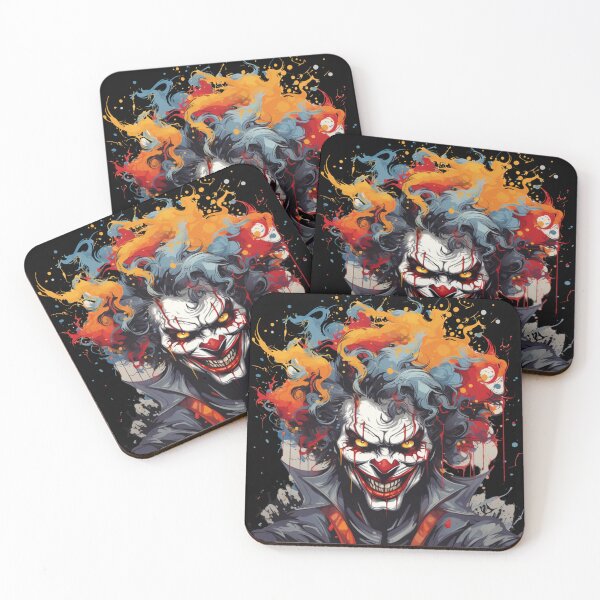 Item preview, Evil Clown designed and sold by EvokeArtisan.
