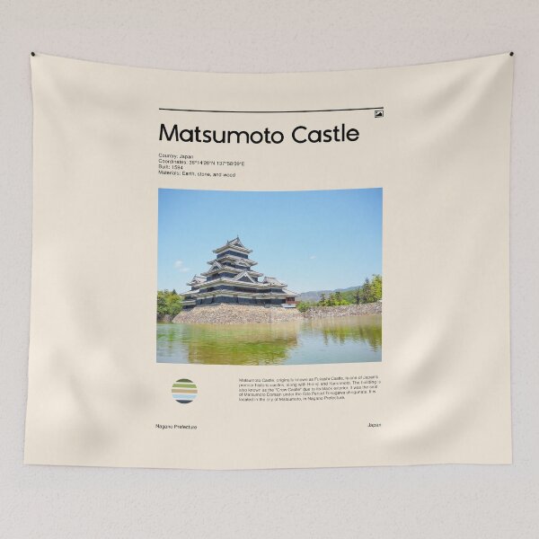 Item preview, Visit Matsumoto Castle, Japan (Travel poster) designed and sold by RabbitK.