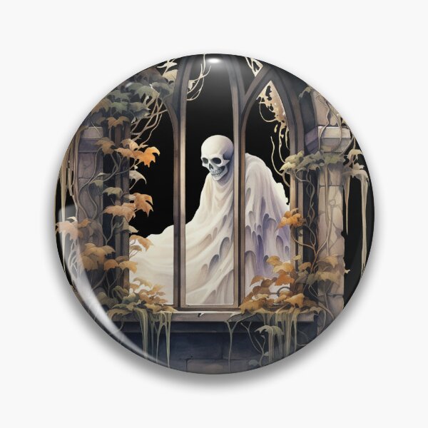 Item preview, Ghosts and Ghouls Creepy Halloween Spooky Skeleton designed and sold by PugD.