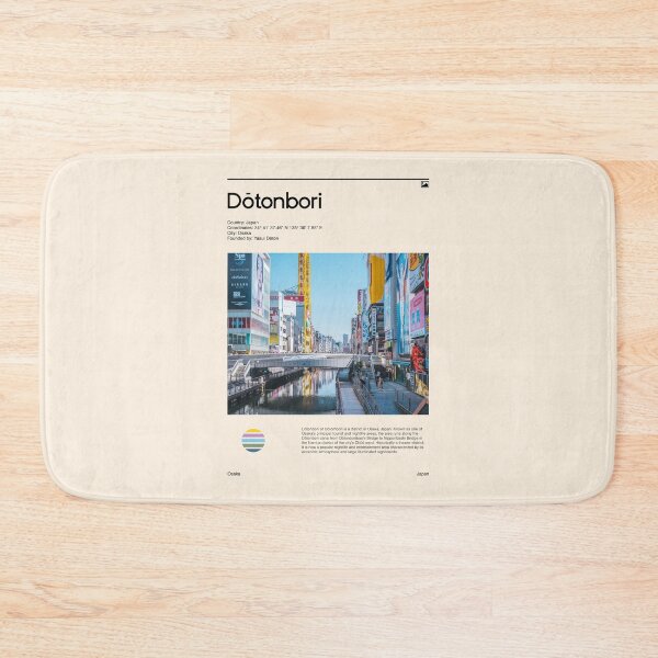 Item preview, Visit Dōtonbori, Japan (Travel poster) designed and sold by RabbitK.