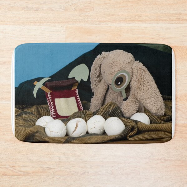 Item preview, Bunny pretends to be archeologist with frozen glutinous rice balls designed and sold by YingHui215.