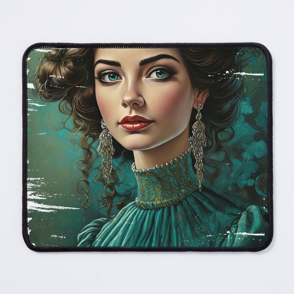 Item preview, An ancient woman with a face as far as the eye can see that makes you have to turn around and look again. designed and sold by Natcharee.