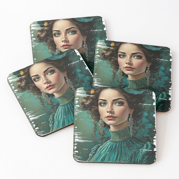 Item preview, An ancient woman with a face as far as the eye can see that makes you have to turn around and look again. designed and sold by Natcharee.