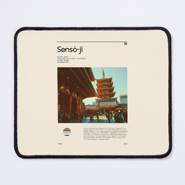 Item preview, Visit Sensoji, Japan (Travel poster) designed and sold by RabbitK.